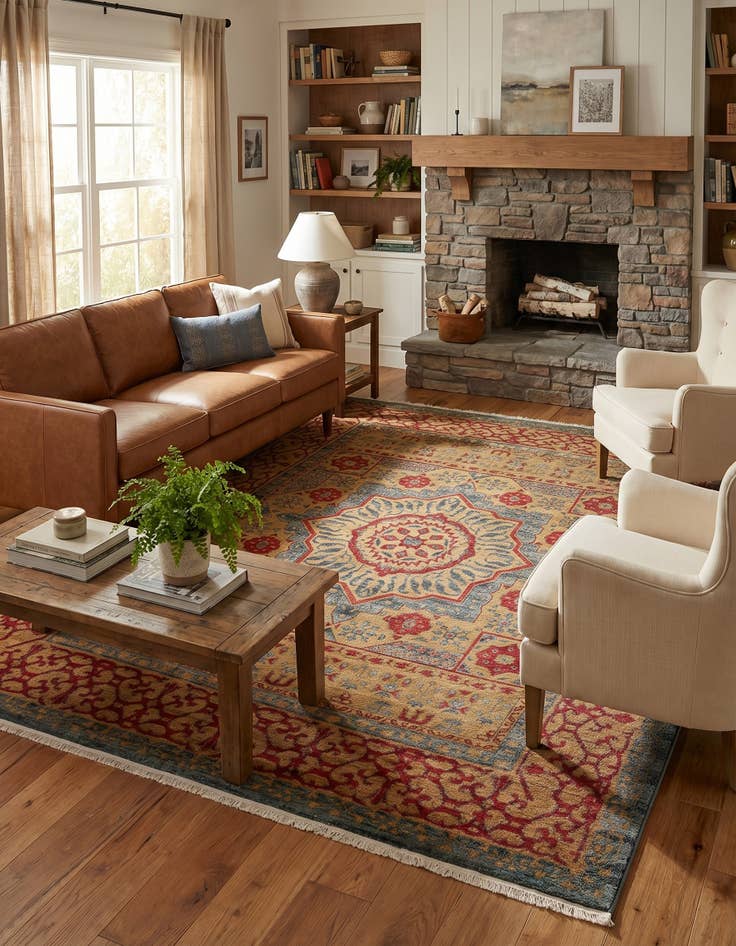 Detail image of 8' x 10' Mamluk Rug