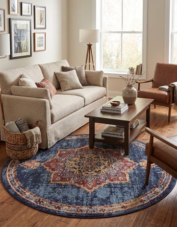 6' x 6' Arcadia Round Rug