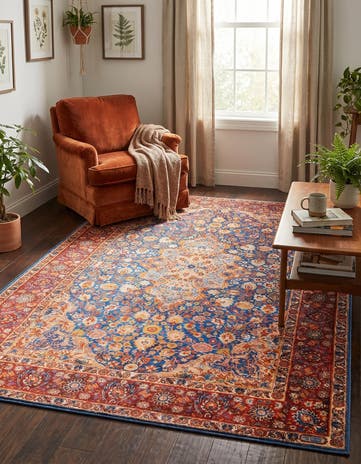 5' x 8' Washable Timeless Rug