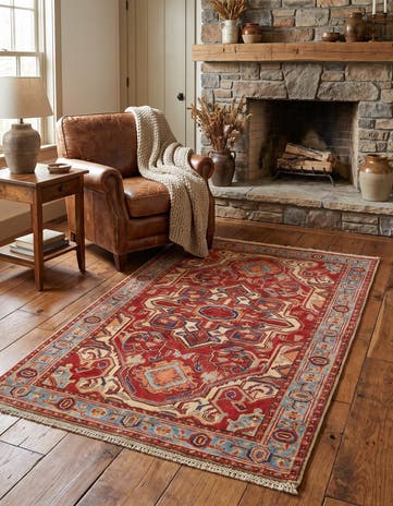 3' x 5' Hand Knotted Kazak Rug