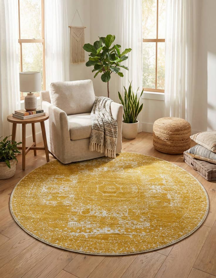 Detail image of 7' 10 x 7' 10 Dover Round Rug