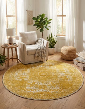 7' 10 x 7' 10 Dover Round Rug
