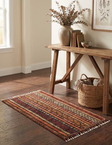 1' 8 x 3' 3 Hand Knotted Ariana Ziegler Rug