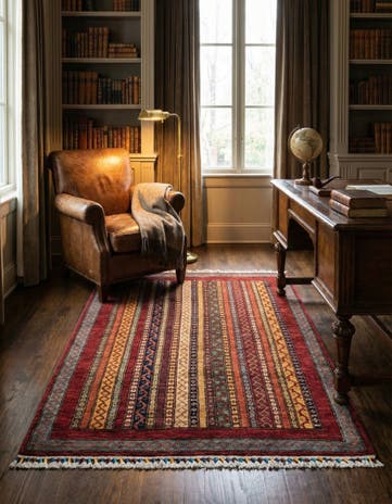 3' 3 x 4' 10 Hand Knotted Ariana Ziegler Rug