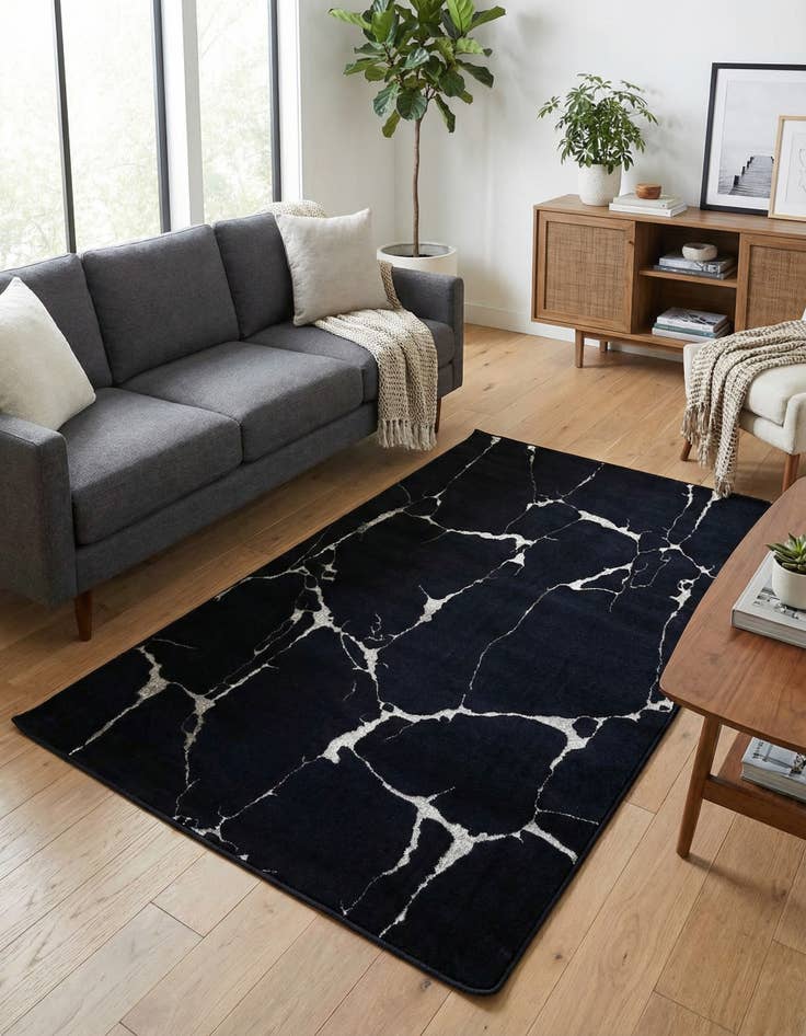 Detail image of 4' x 6' Vogue Geo Rug