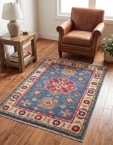 80cm x 120cm Hand Knotted Kazak Rug