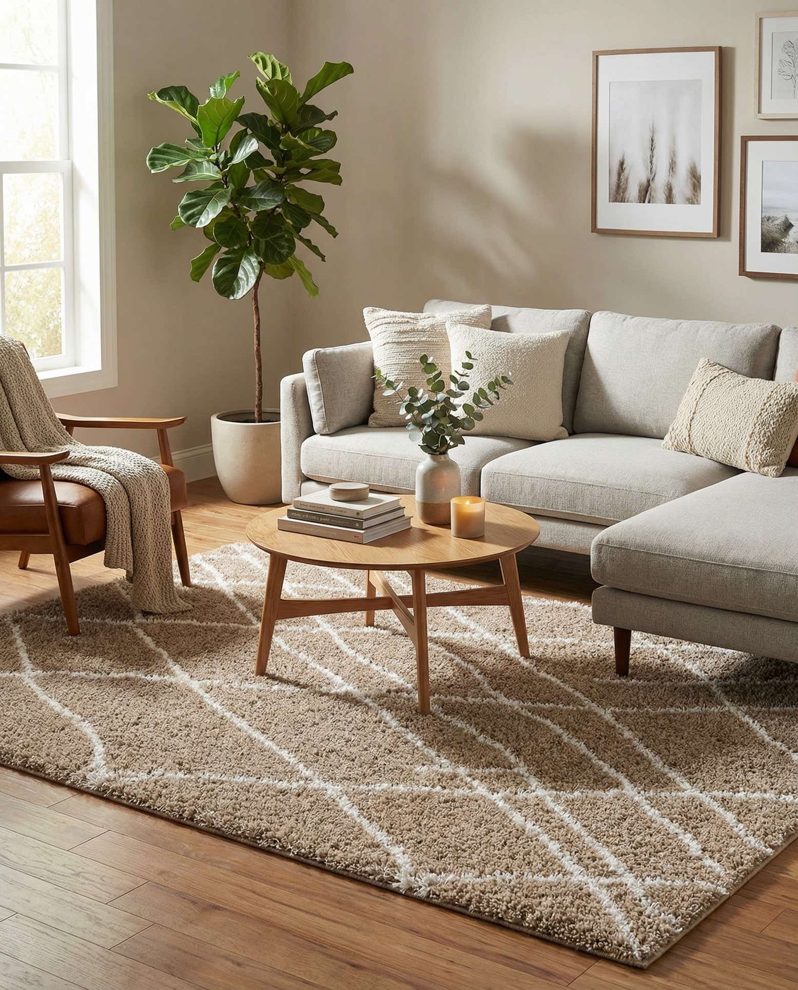 6' x 9' Soft Touch Shag Rug