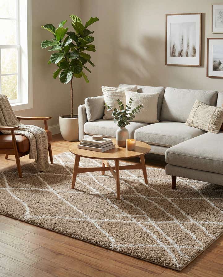 6' x 9' Soft Touch Shag Rug