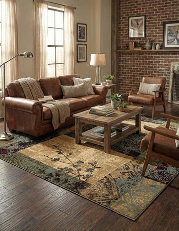 9' x 12' Cafe Rug