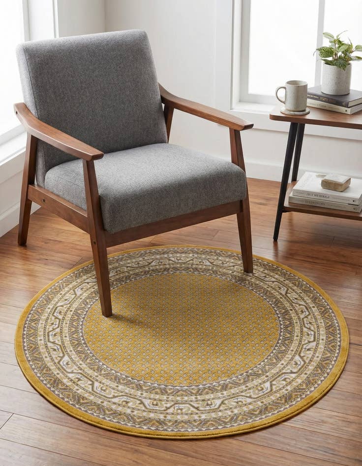 Detail image of 3' 7 x 3' 7 Tribeca Round Rug
