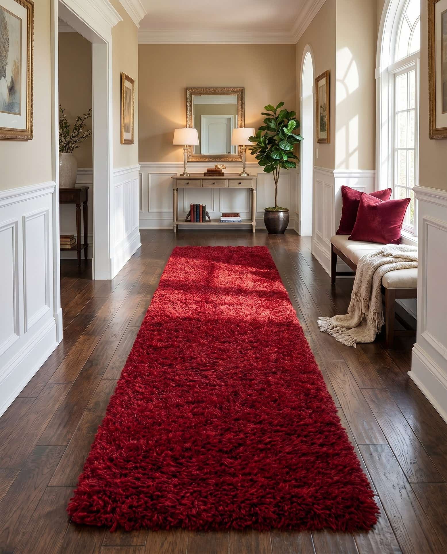 2' 7 x 12' Infinity Shag Runner Rug
