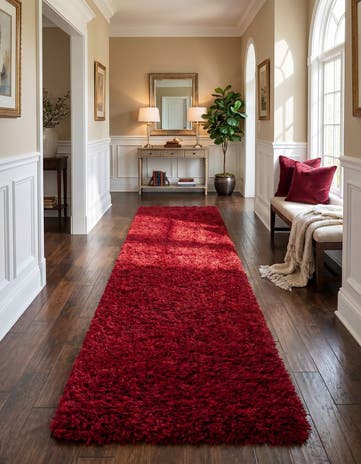 2' 7 x 12' Infinity Shag Runner Rug