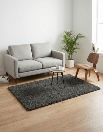 3' x 5' 3 Solid Shag Rug