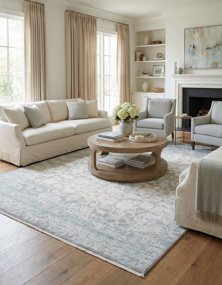 Detail image of 10' x 13' Modern Classical Rug