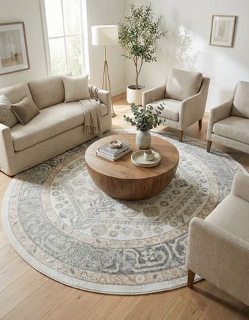 7' 10 x 7' 10 Aurelia Round Rug