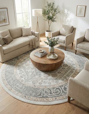7' 10 x 7' 10 Aurelia Round Rug