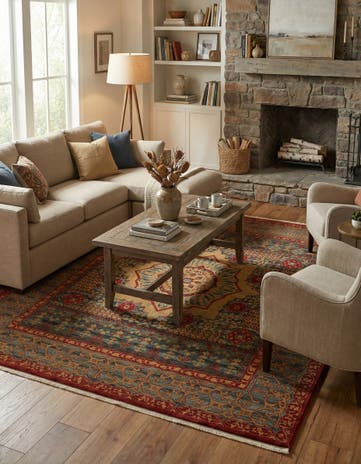 10' x 11' 4 Mamluk Rug