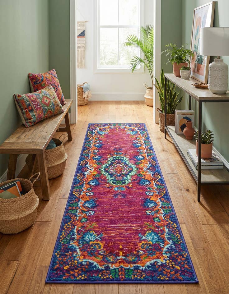 Detail image of 2' x 6' Calypso Runner Rug