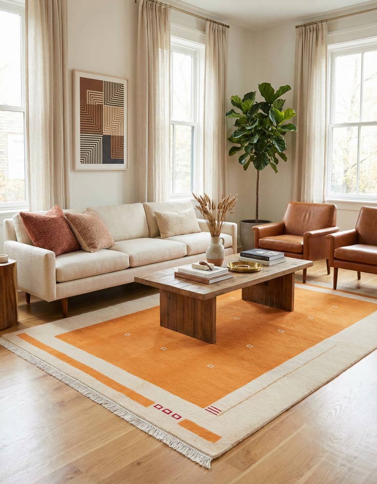 Detail image of 4' 8 x 6' 8 Darya Rug