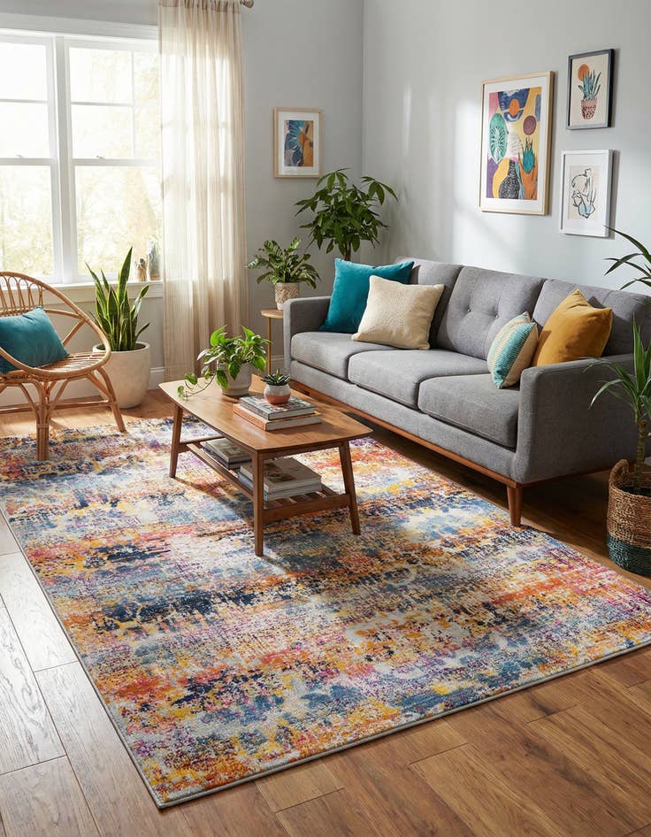 Detail image of 5' x 7' 10 Budapest Rug