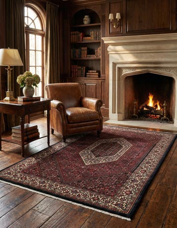 3' 8 x 6' 1 Bidjar Wool Rug