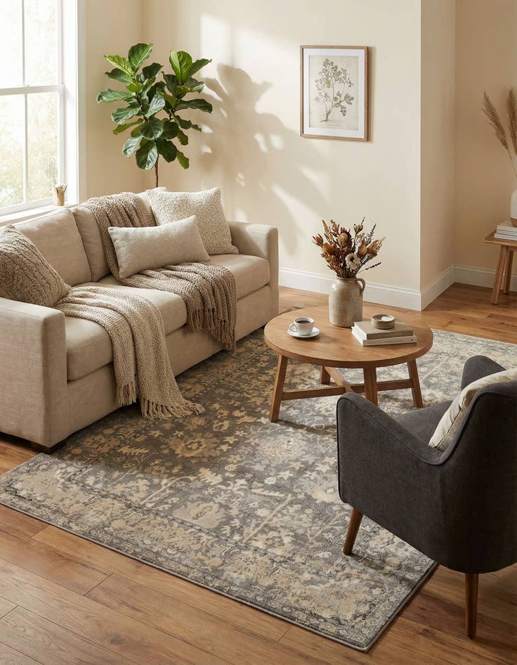 Detail image of 5' 3 x 7' Oregon Rug