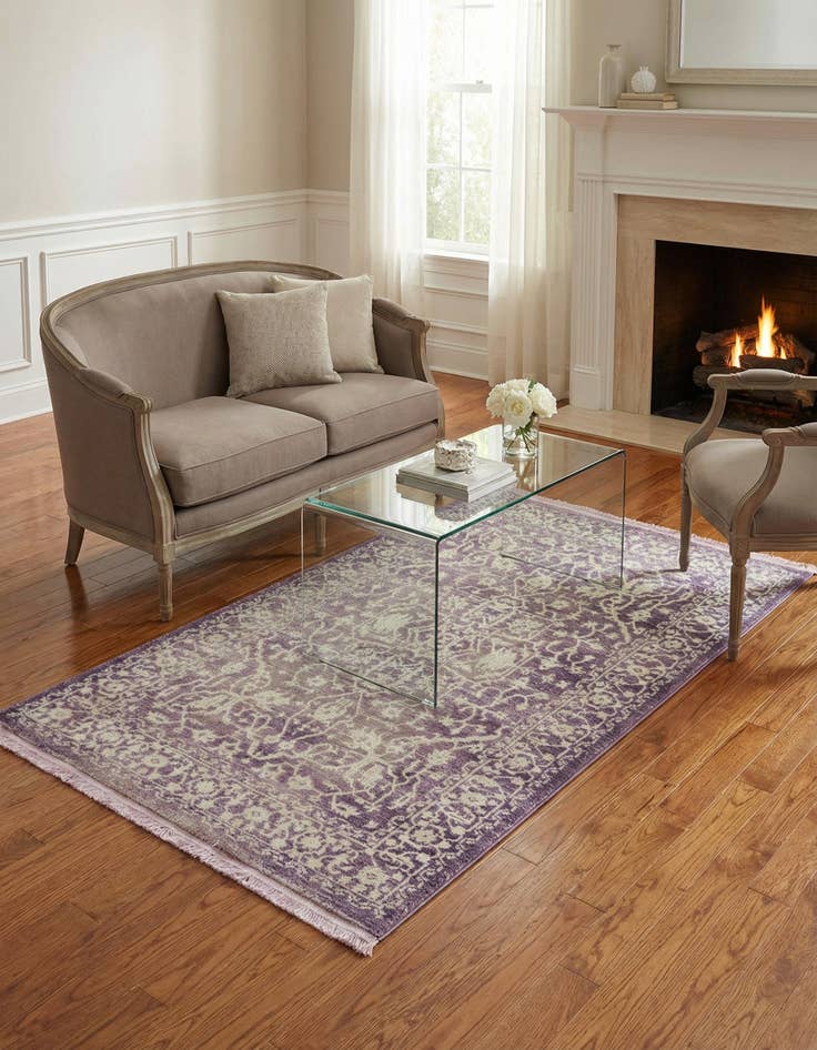 Detail image of 3' 3 x 5' 3 New Vintage Rug