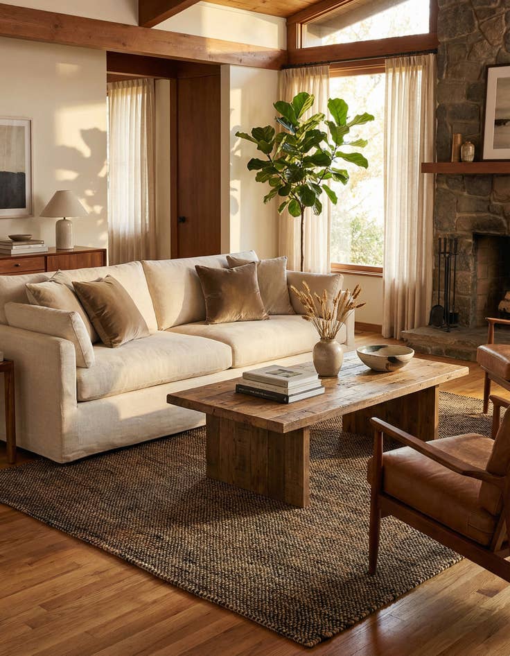 Detail image of 4' 11 x 7' 10 Juma Wool Rug