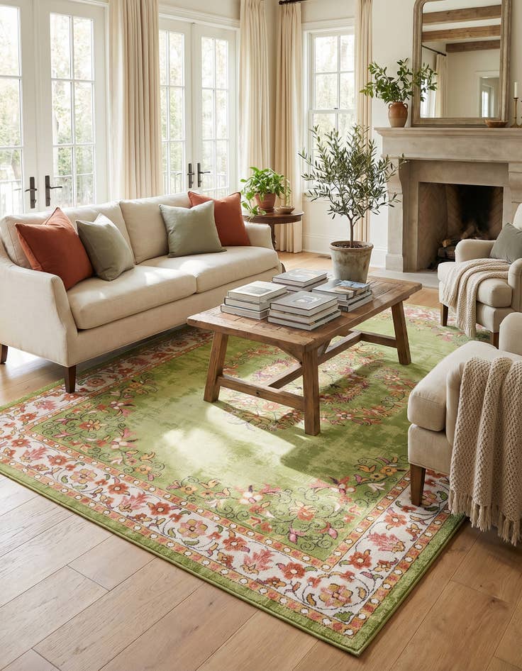 Detail image of 7' 10 x 11' Lucerne Rug