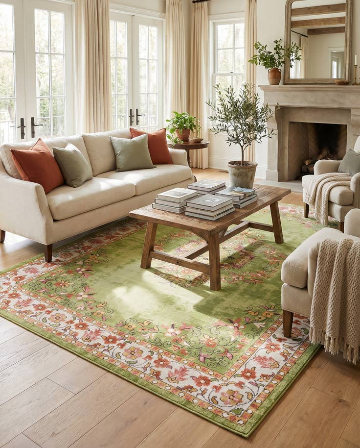 Detail image of 7' 10 x 11' Lucerne Rug