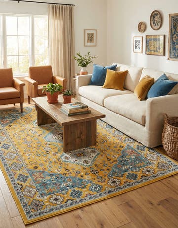 9' x 12' Kamala Washable Rug