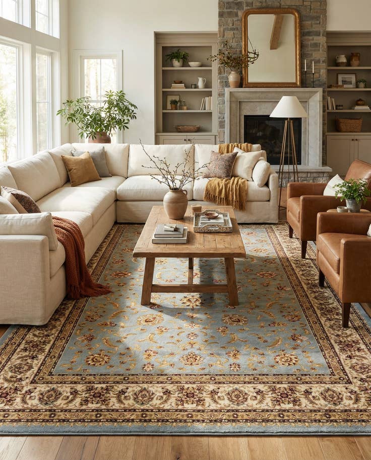 Detail image of 10' 6 x 16' 5 Aditi Rug