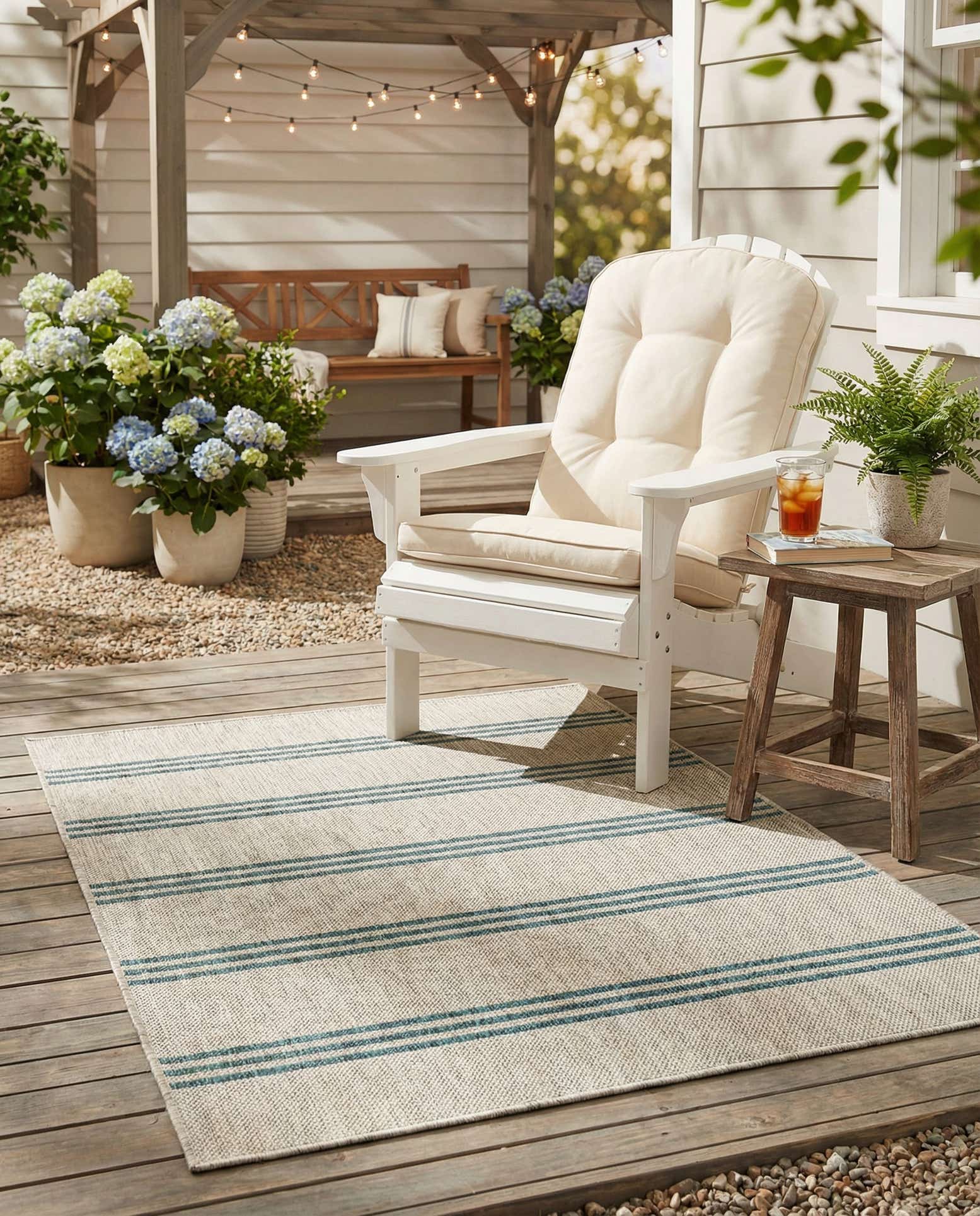 3' x 5' 3 Easy-Clean Jill Zarin Anguilla Indoor / Outdoor Rug