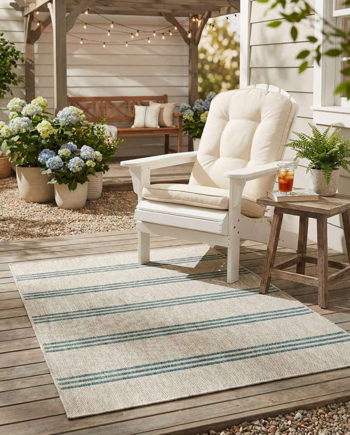 3' x 5' 3 Easy-Clean Jill Zarin Anguilla Indoor / Outdoor Rug