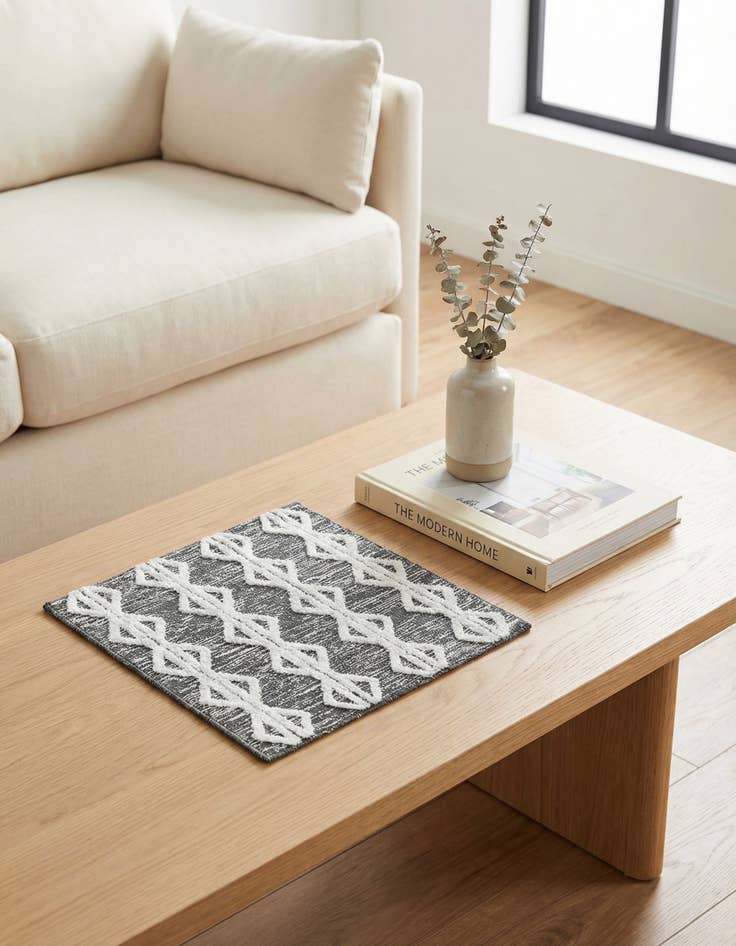 Detail image of 1' 3 x 1' 4 Sabrina Soto Casa Palma Sample Rug