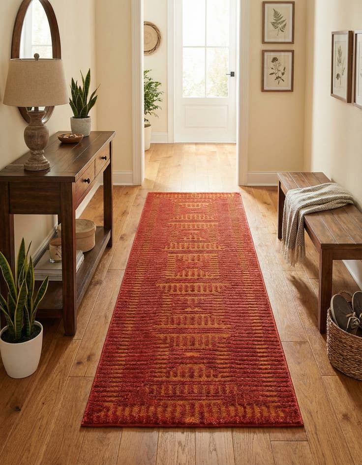 Detail image of 2' 2 x 6' Textura Designer Runner Rug