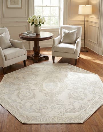 5' 3 x 5' 3 Finsbury Octagon Rug