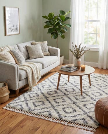  5' x 8' Athena Shag Rug