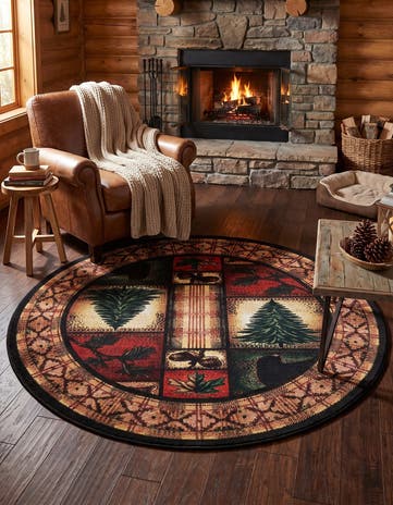 4' x 4' Yara Round Rug
