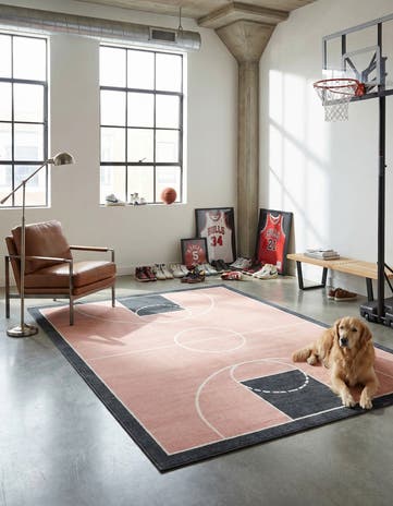 7' 10 x 10' Sports Washable Rug
