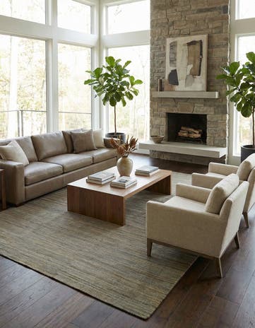 8' 4 x 11' 3 Hand Woven Kilim Modern Wool Rug