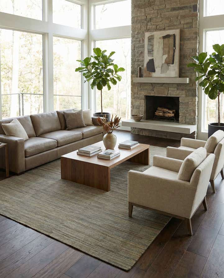 8' 4 x 11' 3 Hand Woven Kilim Modern Wool Rug