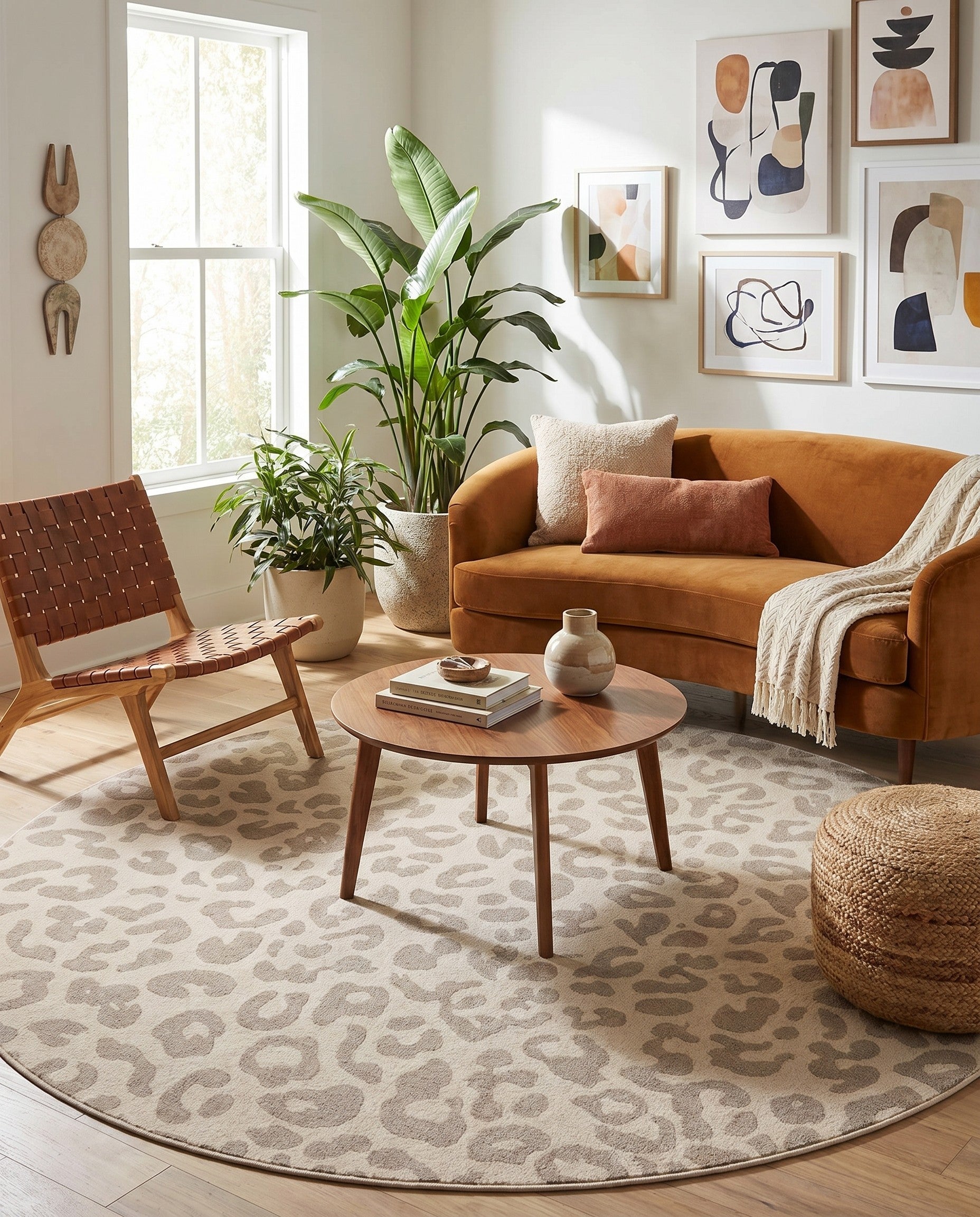 8' x 8' Contour Round Rug