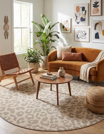8' x 8' Contour Round Rug
