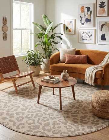 8' x 8' Contour Round Rug