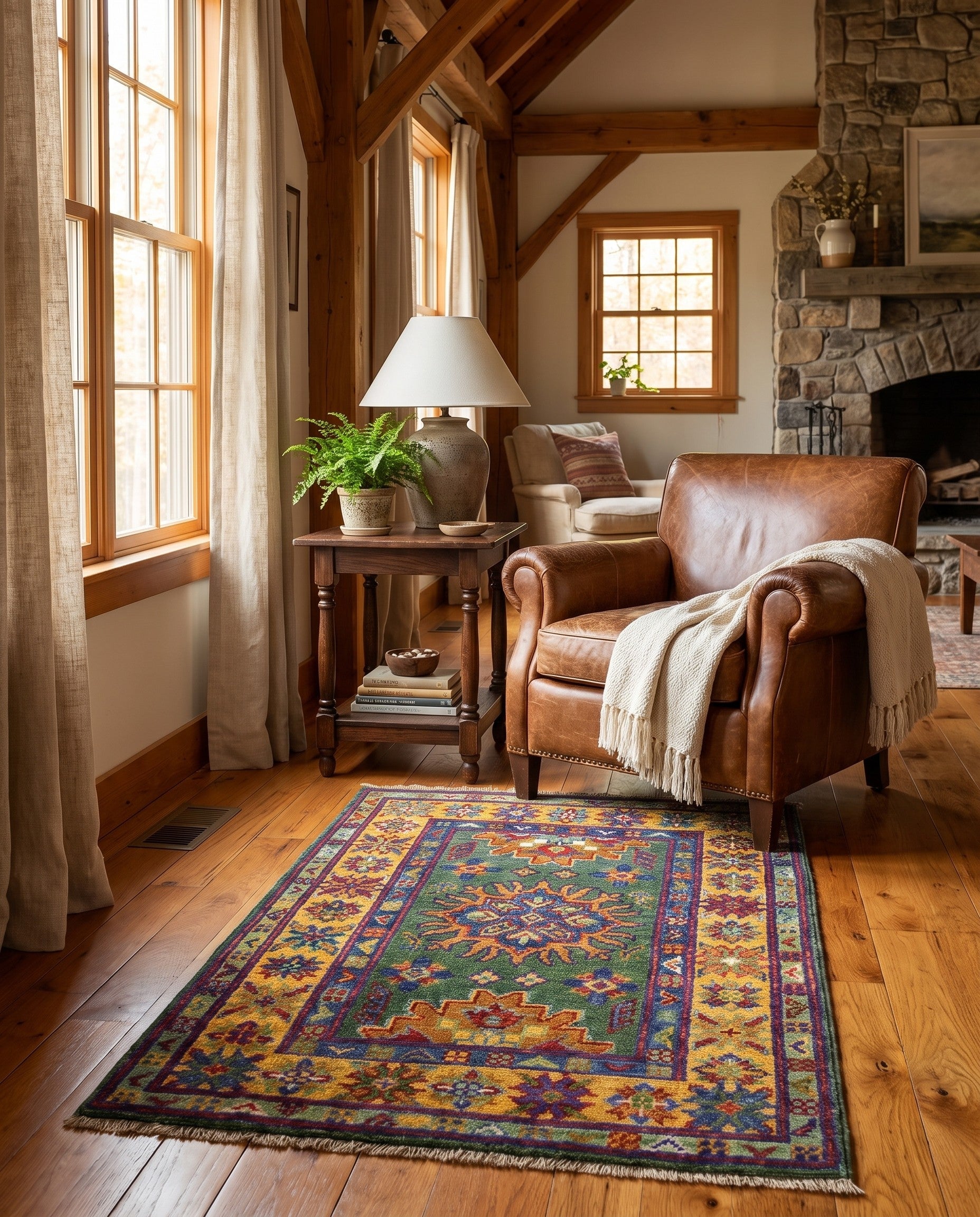 2' 1 x 3' 1 Hand Knotted Kazak Rug