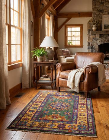 2' 1 x 3' 1 Hand Knotted Kazak Rug