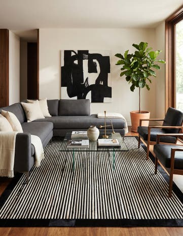 5' 1 x 7' 11 Cowhide - Patchwork Rug