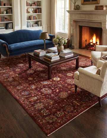 8' 1 x 10' 2 Hand Knotted Ariana Ziegler Rug