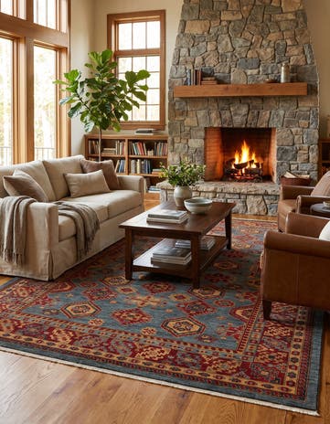 Light Blue Sara Rug